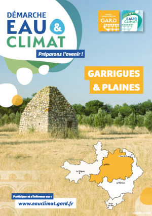 Fiche territoire Garrigues et Plaines Documentation Eau & Climat