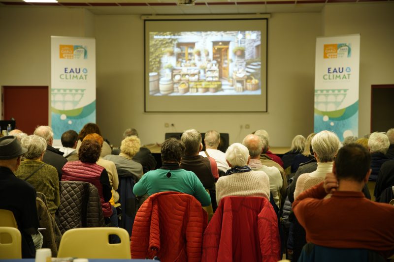 Atelier de concertation à La Grand' Combe dans le cadre de la démarche Eau & Climat Eau potable et assainissement