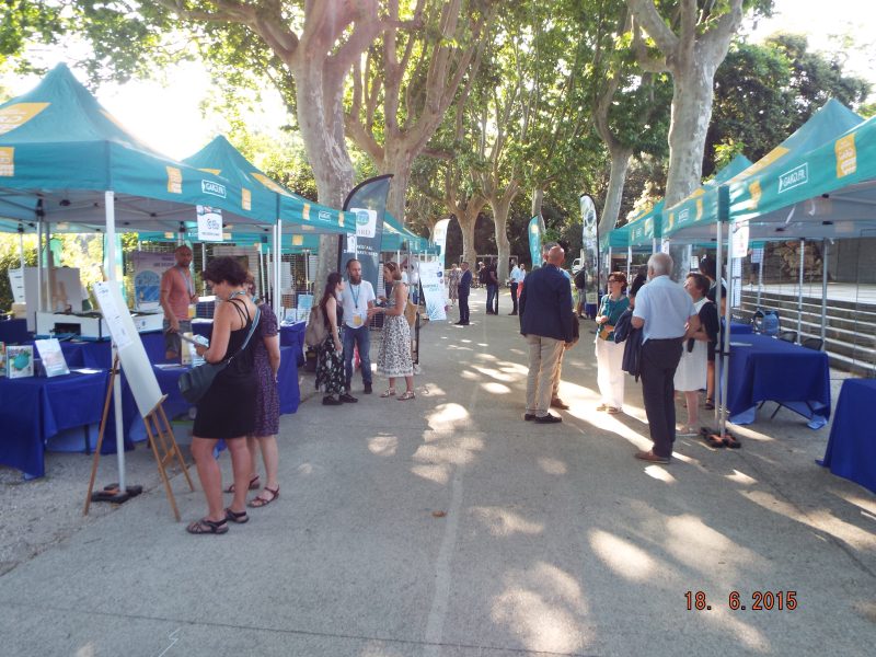 visite du village des solutions Forum Eau & Climat 18 juin 2025